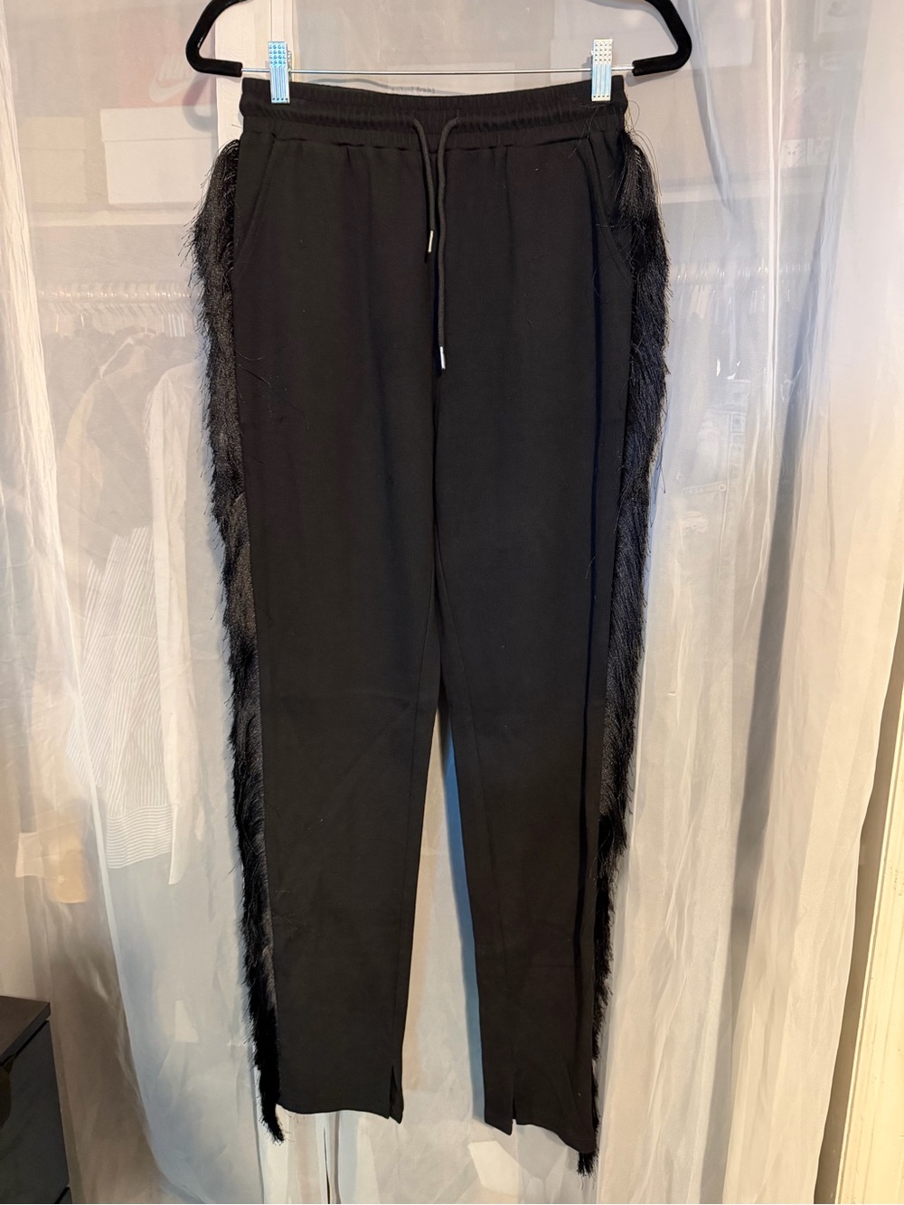 Mina Monroe Fancy Fringe Sweats